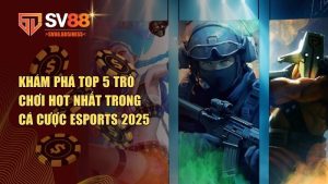top 5 trò chơi hot nhất trong cá cược Esports