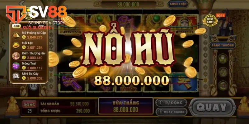 Vài nét khái quát về Nổ hũ uy tín của sân chơi Sv88