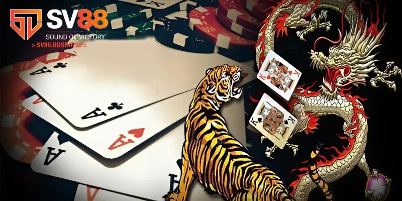 Rồng Hổ trực tuyến là phiên bản online của trò chơi bài đối kháng này